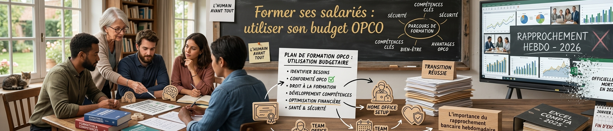 Former ses salariés utiliser son budget OPCO
